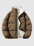 Stylische warme Winterjacke mit Fleece-Futter – Tobias