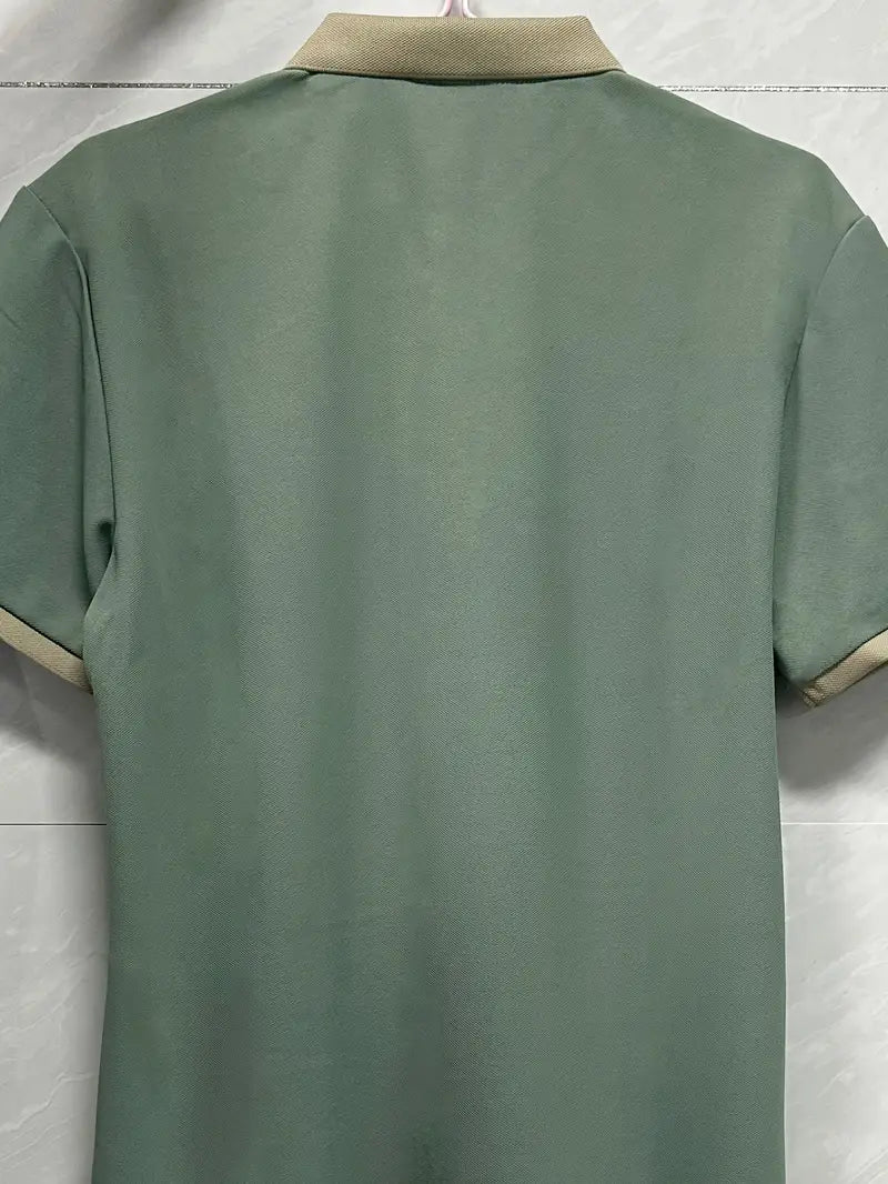 Polo Shirt Herren Elegant Slim Atmungsaktiv – Matteo