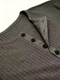 Henley Shirt Herren Kurzarm Elegant Bequem – Silvano