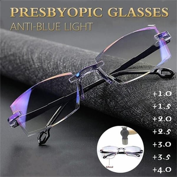 VisionGuard Brille mit Blaulichtfilter und multifokalen Gläsern