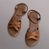 Leichte Damen Sandalen mit elastischem Riemen für Sommer – Veloria
