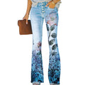 Flared Jeans mit 4 Knöpfen für Damen – Emilia