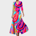 Luftiges Sommer-Maxikleid für Damen – Amelie
