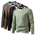 Minimalistischer Langarm-Pullover für eleganten Alltag – Edmund