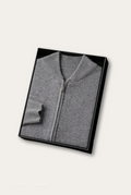 Herren Kaschmir-Pullover mit Stehkragen warm und weich – Matteo