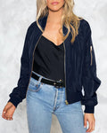 Trendige Damen-Bomberjacke für urbane Looks – Zoey