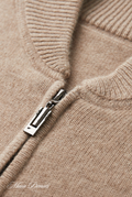 Herren Kaschmir-Pullover mit Stehkragen warm und weich – Matteo