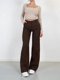 High-Waist Hose mit elegantem Schnitt – Luna