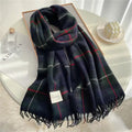 Kaschmir Strickschal Winter Warm & Weich – Lena