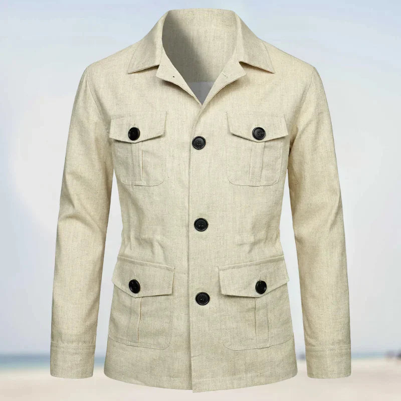 Lange Winterjacke für Herren mit vielen Taschen – Harro