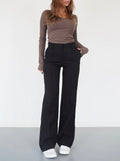 High-Waist Hose mit elegantem Schnitt – Luna