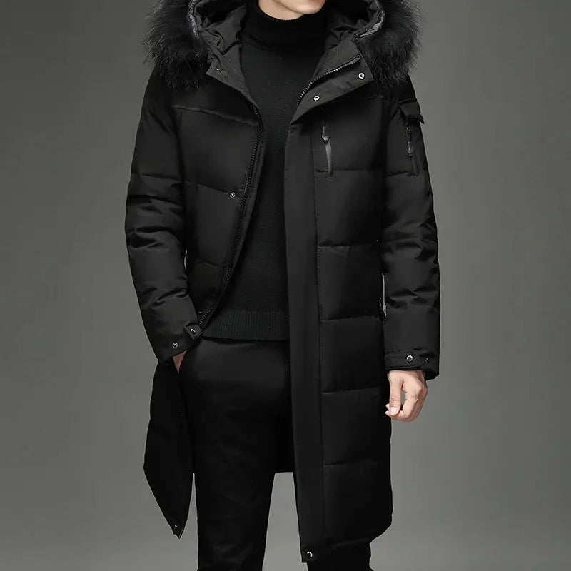 Warmer Herren-Parka für extreme Kälte im Winter – Tobias