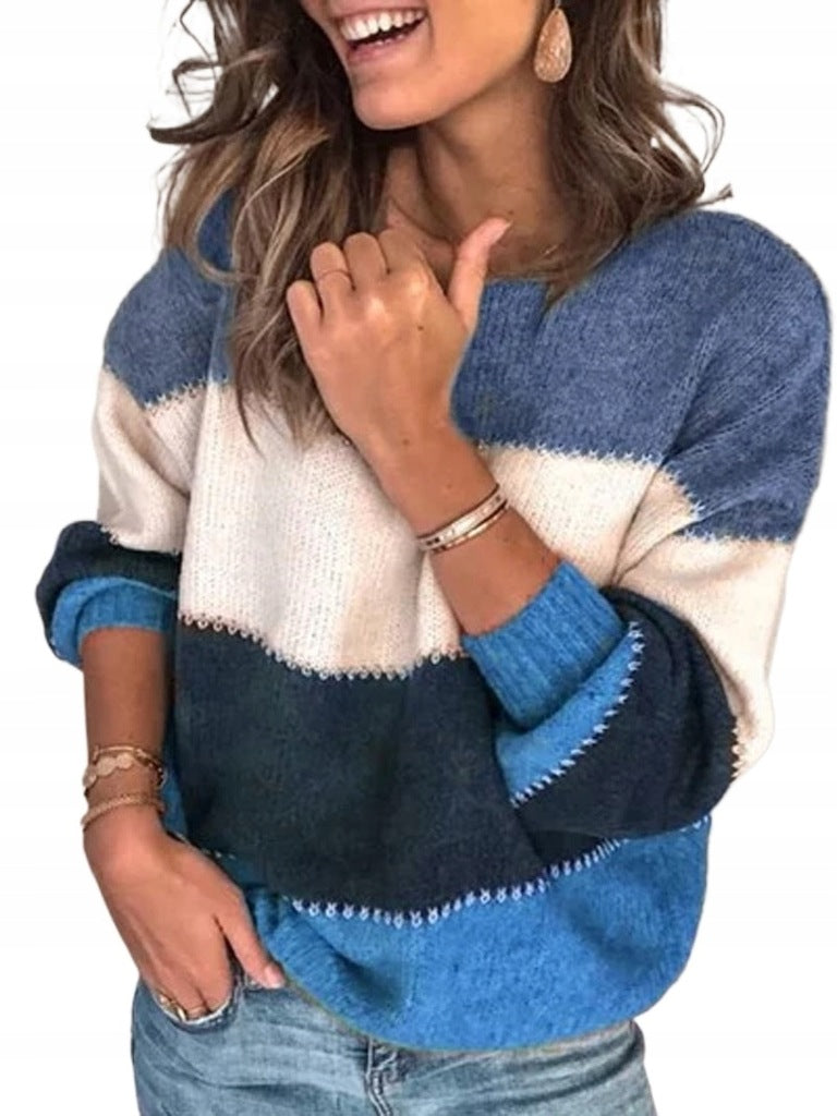 Damen Wollpullover weich warm mit elegantem Schnitt – Gaëlle