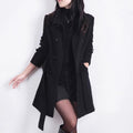 Damenjacke mit Gürtel für eine elegante Silhouette – Marie
