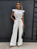 Bequemer Jumpsuit mit verstellbaren Trägern für Damen – Noelle
