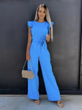 Bequemer Jumpsuit mit verstellbaren Trägern für Damen – Noelle
