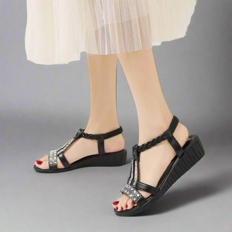 Bequeme Damen Sandalen für Alltag und Freizeit – Solvexa