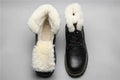 Herren Leder-Winterstiefel für winterliche Abenteuer – Leon