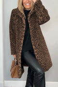 Leopardenmuster Wintermantel – Aria