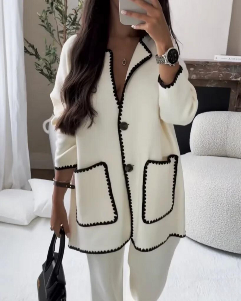 Elegantes zweiteiliges Damen-Outfit für jeden Anlass – Nelia