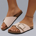Bequeme Damen Pantoletten mit Korkdesign für Sommer – Virella
