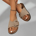 Bequeme Damen Pantoletten mit Korkdesign für Sommer – Virella