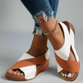 Stylische Damen Wedgesandalen mit rutschfestem Design – Liorina