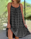Spaghettiträger Kleid Damen Sommer Urlaub leicht – Fiorenya