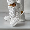 Stylische Sneaker mit Schleifen für Damen – Jana
