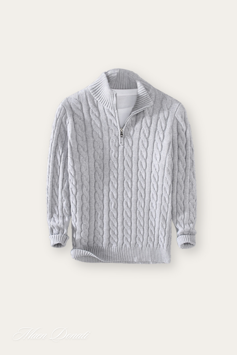 Strickpullover für Herren mit Rollkragen – Ethan