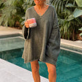 Modischer V-Ausschnitt Pullover für Damen - Clara