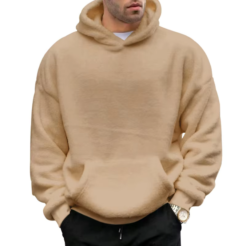 Unisex Fluffy Hoodie Warm Fleece Winter Komfort – Felvyn