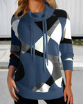 Farbblock Damen Oberteil mit Komfort und Stil – Annette