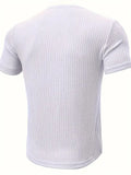 Henley Shirt Herren Kurzarm Elegant Bequem – Silvano