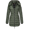 Wärmende Daunenjacke mit Kapuze Damen – Emilia