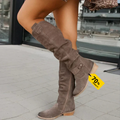Elegante Lederstiefel für Damen mit Absatz – Sofia