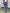 Patchwork-Hose aus Baumwolle mit Gürtel für Damen – Selina