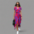 Sommerkleid Damen Luftig Locker Bequem Alltag Elegant – Miravela