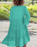 Boho Midi Kleid mit Muster für Damen – Elina