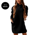 Kapuzenkleid für Damen mit Taschen – Lara