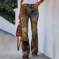 Flared Jeans mit 4 Knöpfen für Damen – Emilia