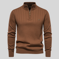 Herren Strickpullover Winter Warm Elegant mit Reißverschluss – Casper