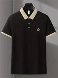 Polo Shirt Herren Elegant Slim Atmungsaktiv – Matteo