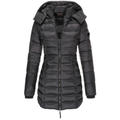 Wärmende Daunenjacke mit Kapuze Damen – Emilia