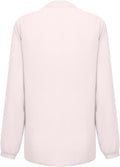 Elegante Plus-Size-Bluse mit V-Ausschnitt – Monika
