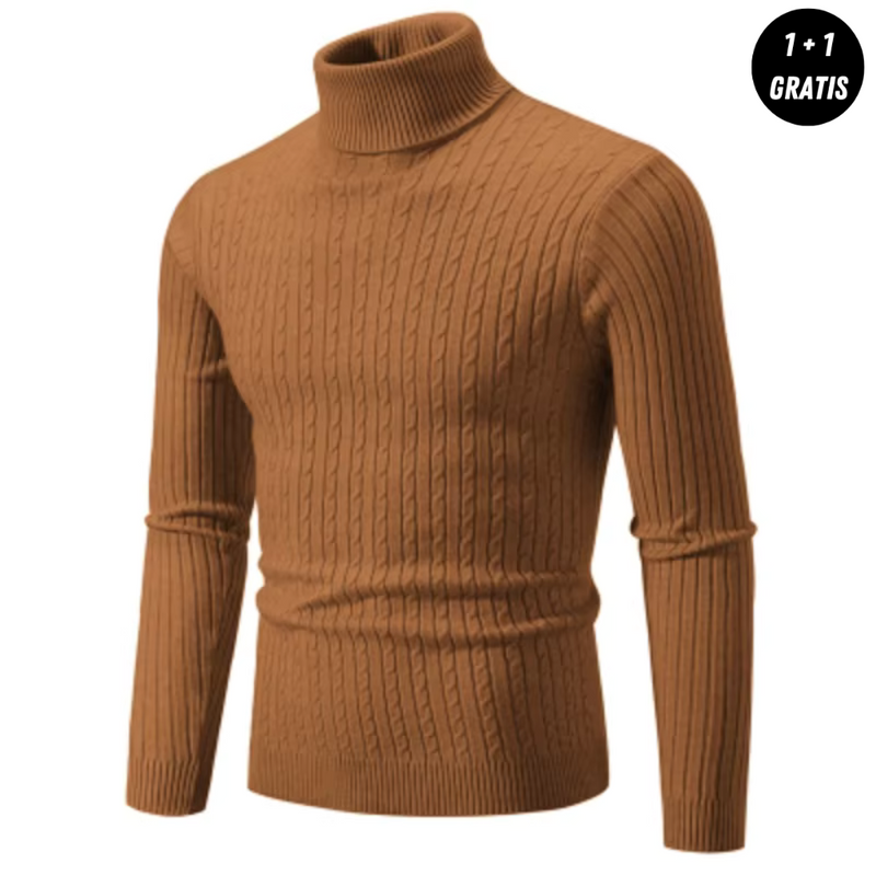 Rollkragenpullover aus weichem Strick für den Winter – Ingo