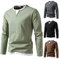 Minimalistischer Langarm-Pullover für eleganten Alltag – Edmund