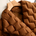 Damen Steppmantel mit Gürtel und Trench-Details – Felicia