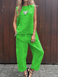 Sommerliches Freizeit Set Damen zweiteilig – Mila
