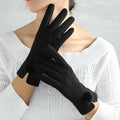 Warme Winterhandschuhe mit Vintage-Design für Damen – Amelia